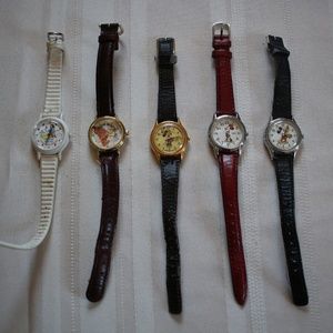 Five Disney Character Watches